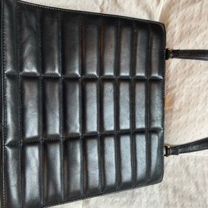 Vintage Saks Fifth Avenue leather handbag